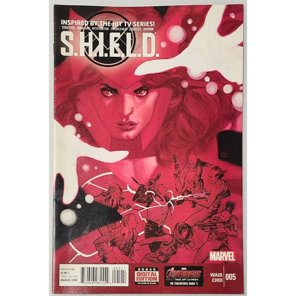S.H.I.E.L.D. 5 Marvel Comics 2015 VG/FN Julian Totino Tedesco Cover A Shield